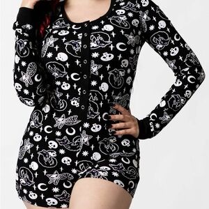 KILLSTAR Purr Off Playsuit🐈‍⬛